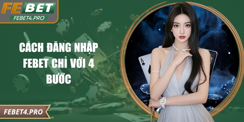 Cách đăng nhập Febet chỉ với 4 bước