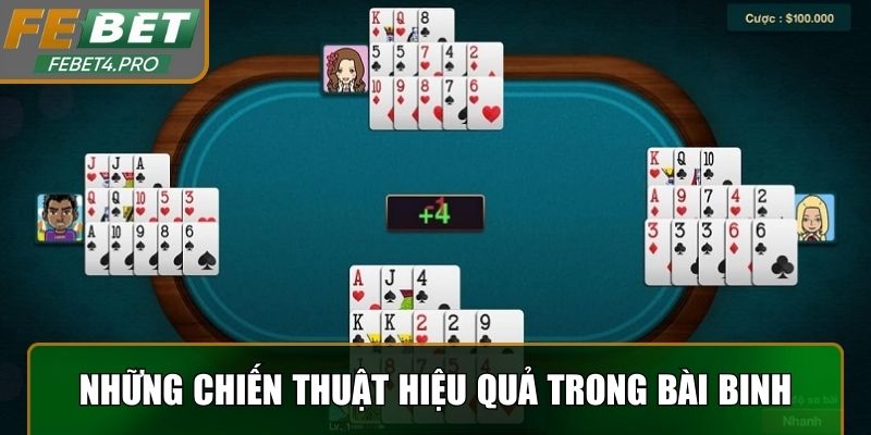 Những chiến thuật hiệu quả trong bài binh