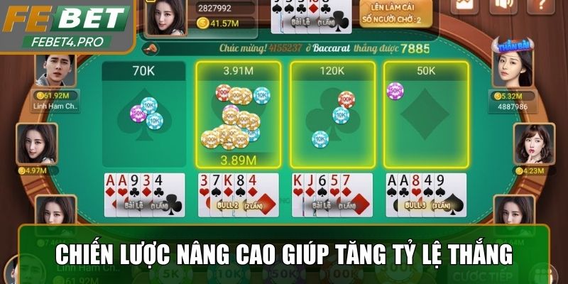 Chiến lược nâng cao giúp tăng tỷ lệ thắng
