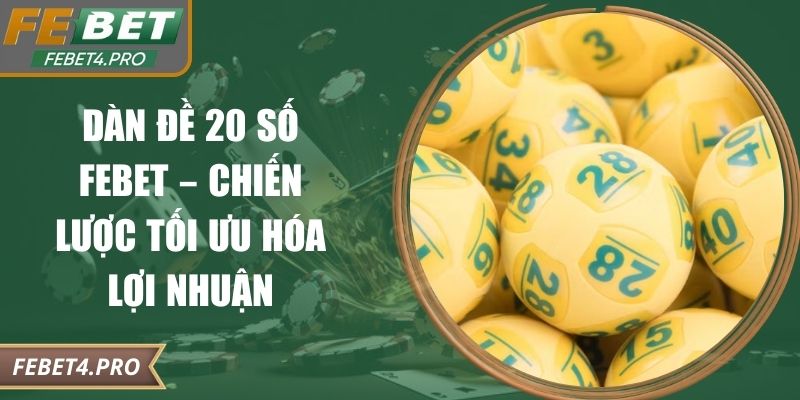 Dàn Đề 20 Số FEBET