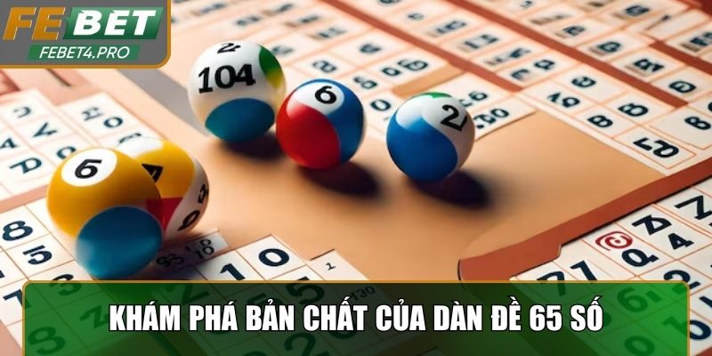 Khám phá bản chất khoa học của phương pháp dàn đề 65 số